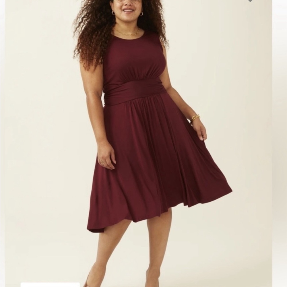 Slinky burgundy dress brand: cameo appearance “Kortney Tank Dress” 5x NWT burgun